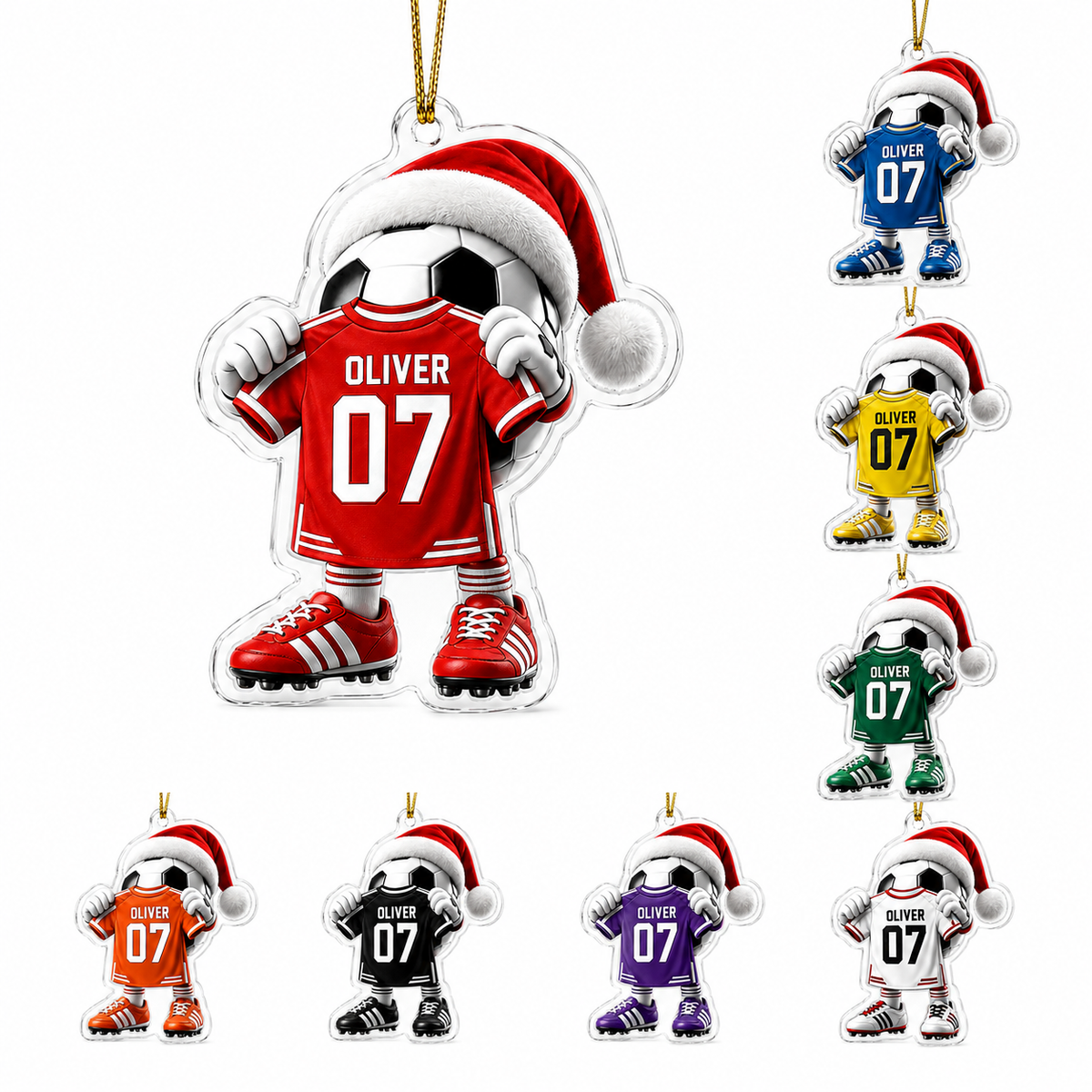 Soccer Acrylic Style 6