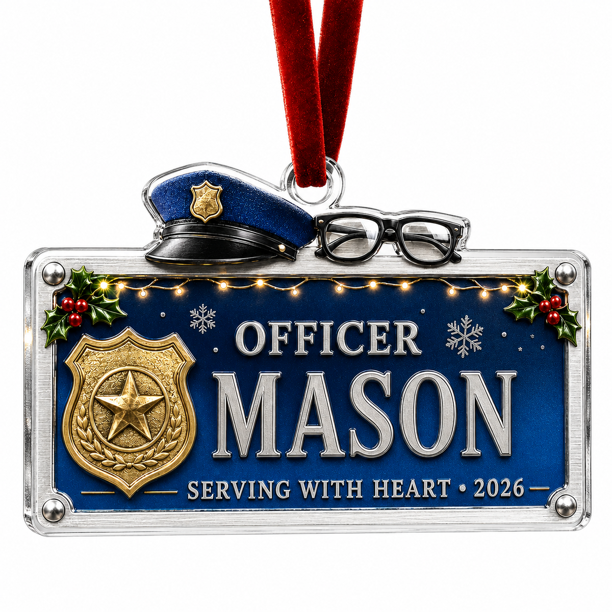 Officer Nameplate