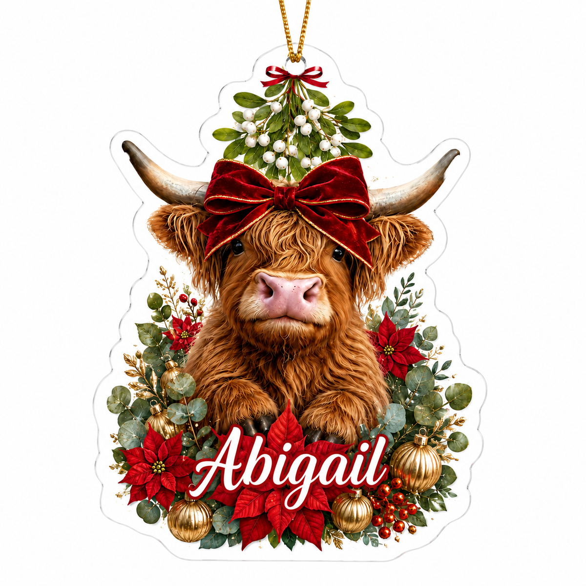 Highland Cow Style 4