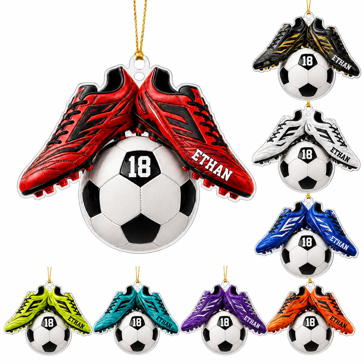 Soccer Acrylic Style 11