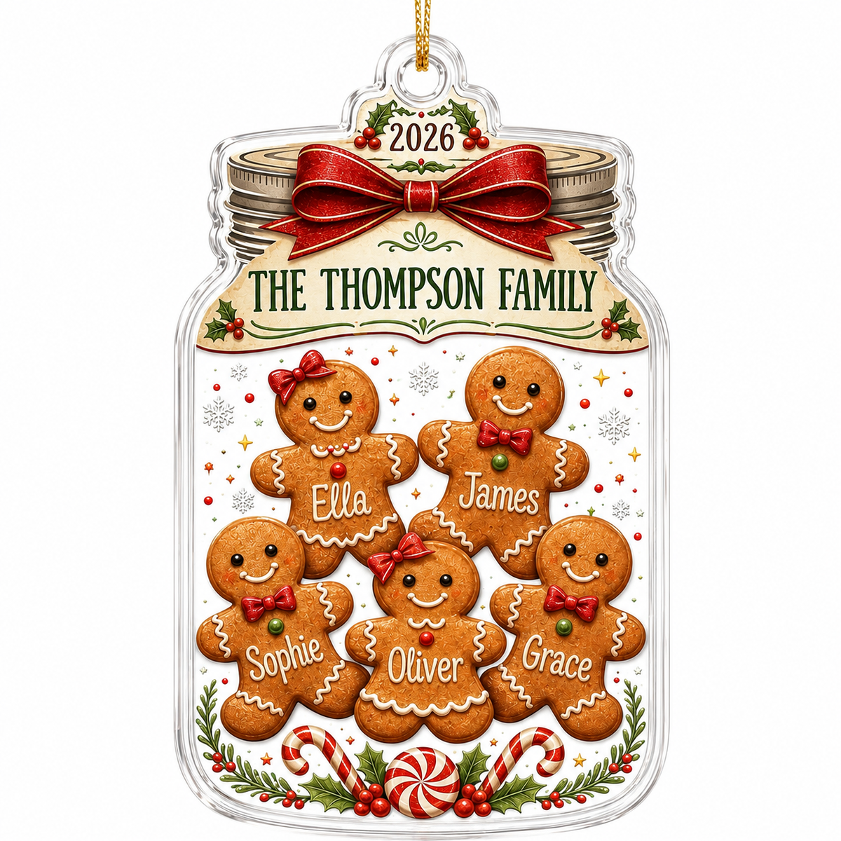 Family Memory Gingerbread