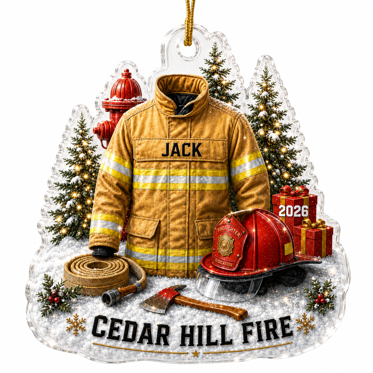 Cedar Hill FF Jacket Ethan
