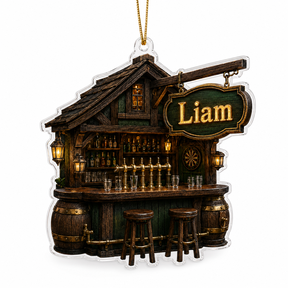 Food Lover Bar Pub Ornament
