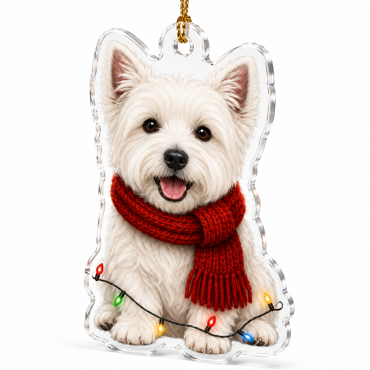 Dog Christmas Ledlight West Highland White Terrier