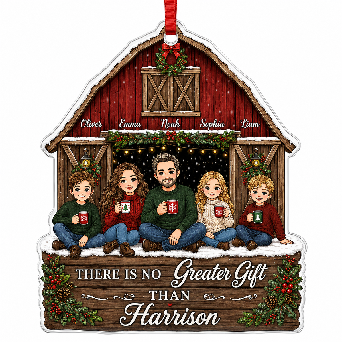 Family Memory Winter House