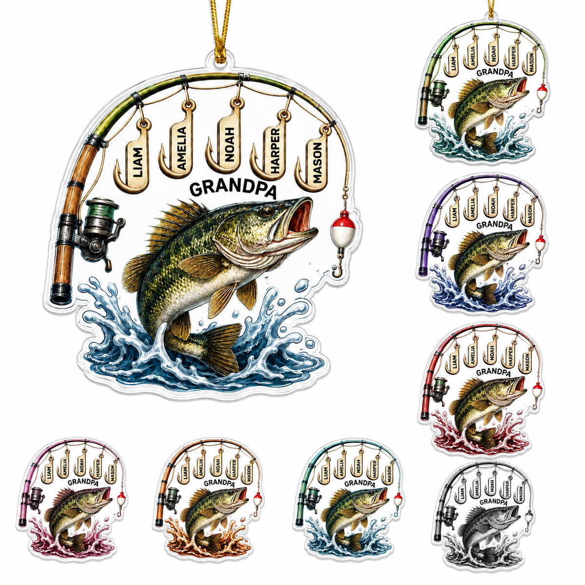 Fishing Acrylic Style 14