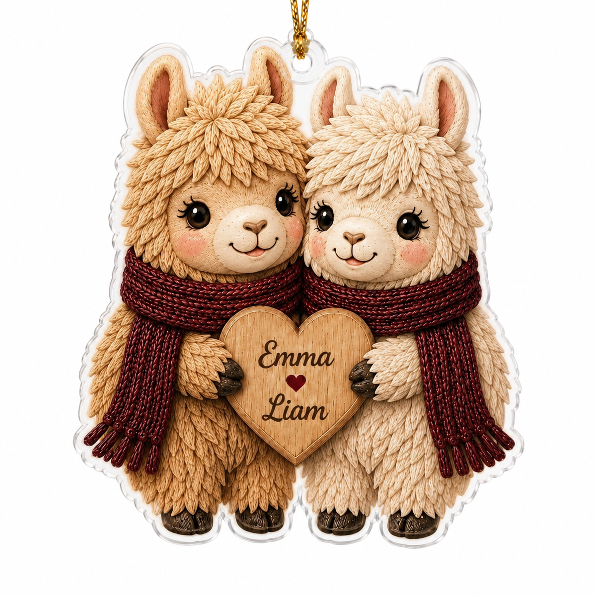 Couple Animal Llama