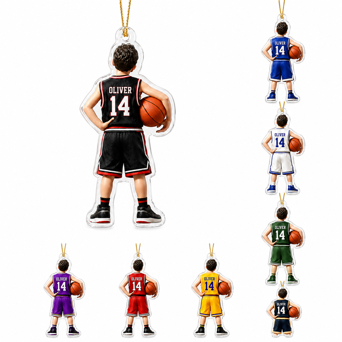 Basketball Acrylic Style 6
