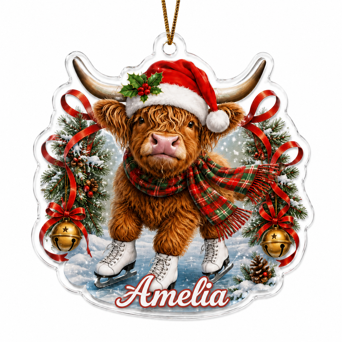 Highland Cow Style 8