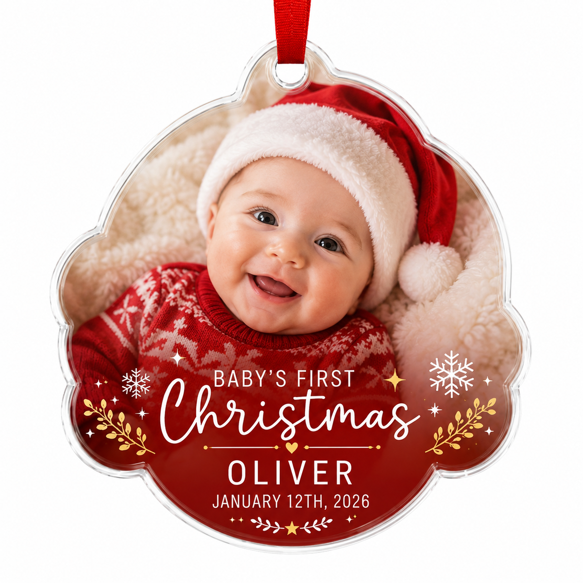 Baby Xmas Photo