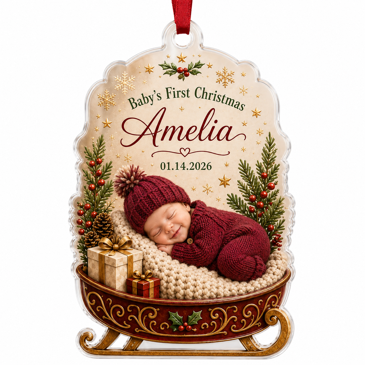 Baby Xmas Cradle