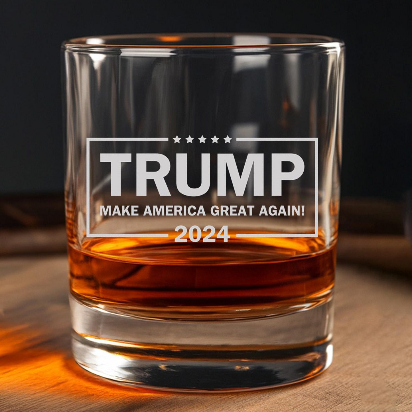 Donald Trump Decanter With Glasses | Trump 2024 | 47 Presidential | Make America Great Again | MAGA gift