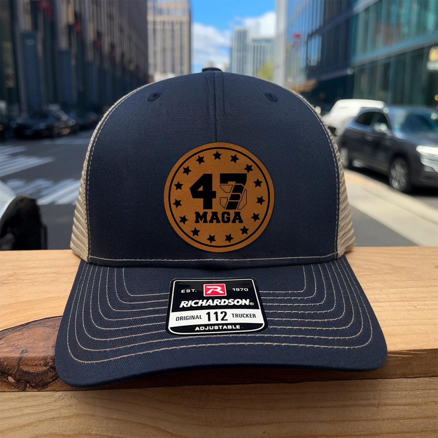 Trump 45 47 MAGA Hat | 45 47 Hat | Trump Hat | Trump 45 47 Trucker Cap | Patch Trucker Hat | Trump Richardson 112 | Support Trump