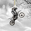 Personalized Dirt Bike Christmas Ornaments 2025 Custom Motocross Ornament Dirt bike Christmas Ornament N34