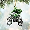 Personalized Dirt Bike Christmas Ornaments 2025 Custom Motocross Ornament Dirt bike Christmas Ornament N23