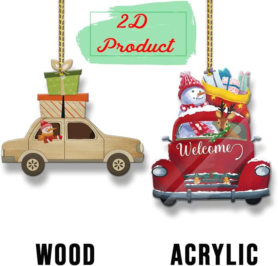 Personalized Baseball Christmas Ornament – Custom Name Acrylic Ornament, Sports Holiday TH41