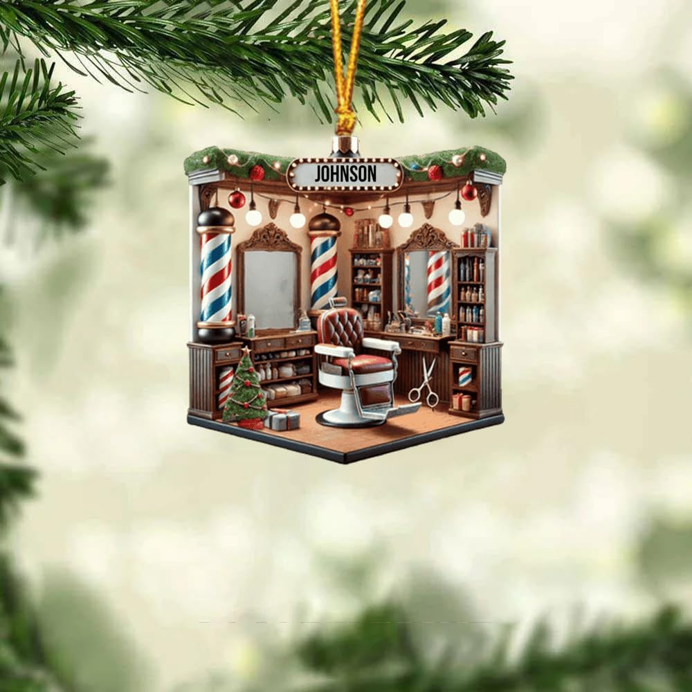 Custom Hair Stylist , Hair Salon Ornament