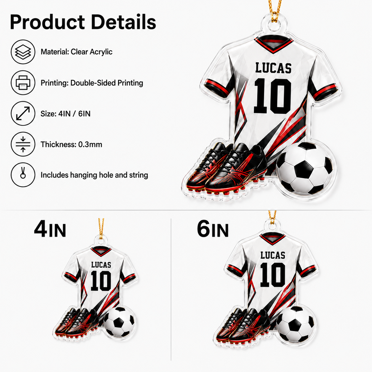 Soccer Acrylic Style 7