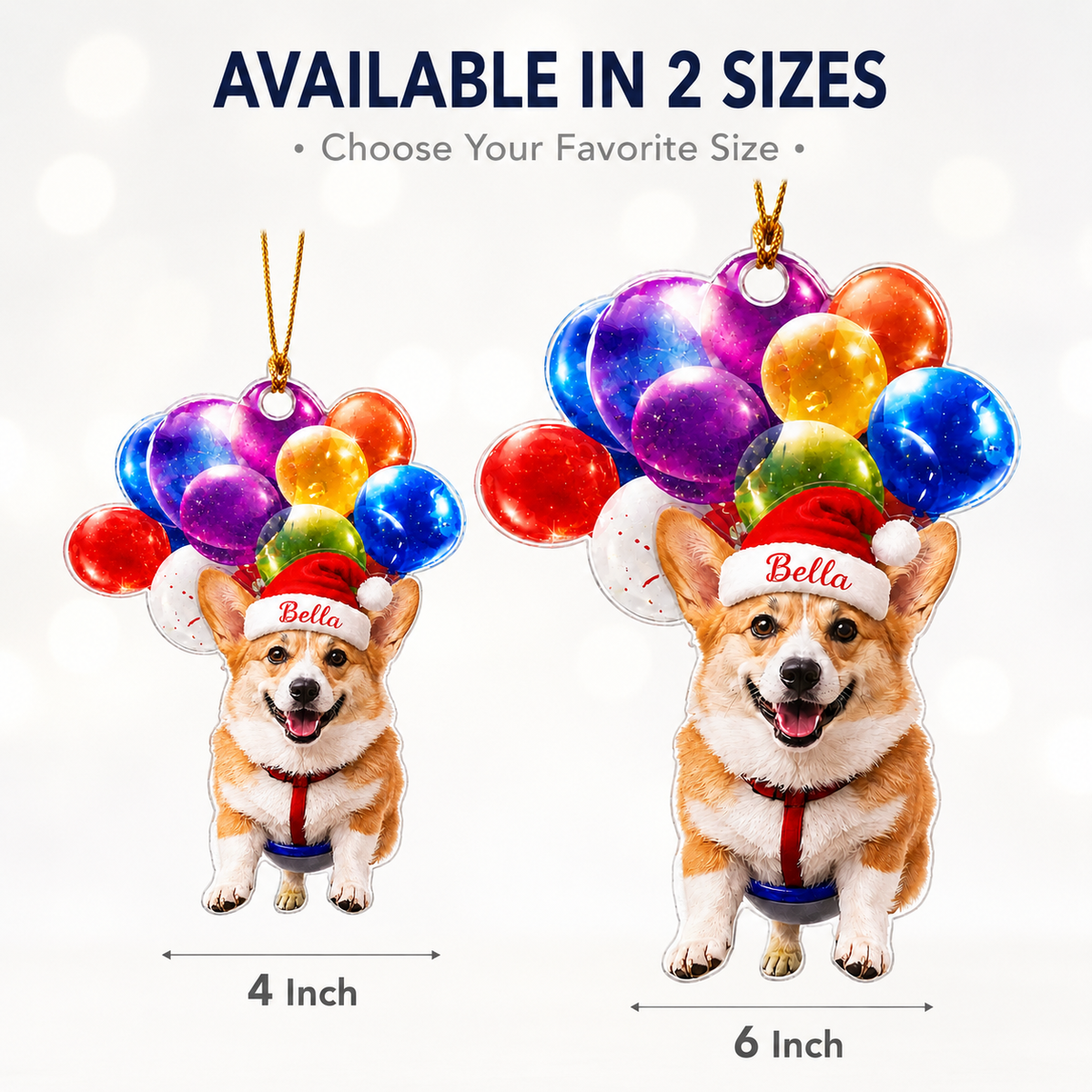 Custom Photo Dog Christmas Style 13