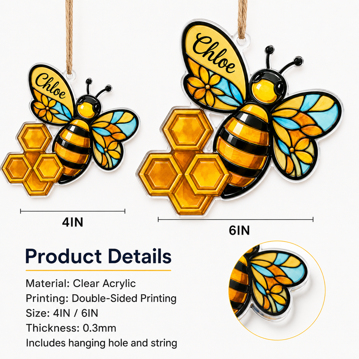 Bee Floral Style 10