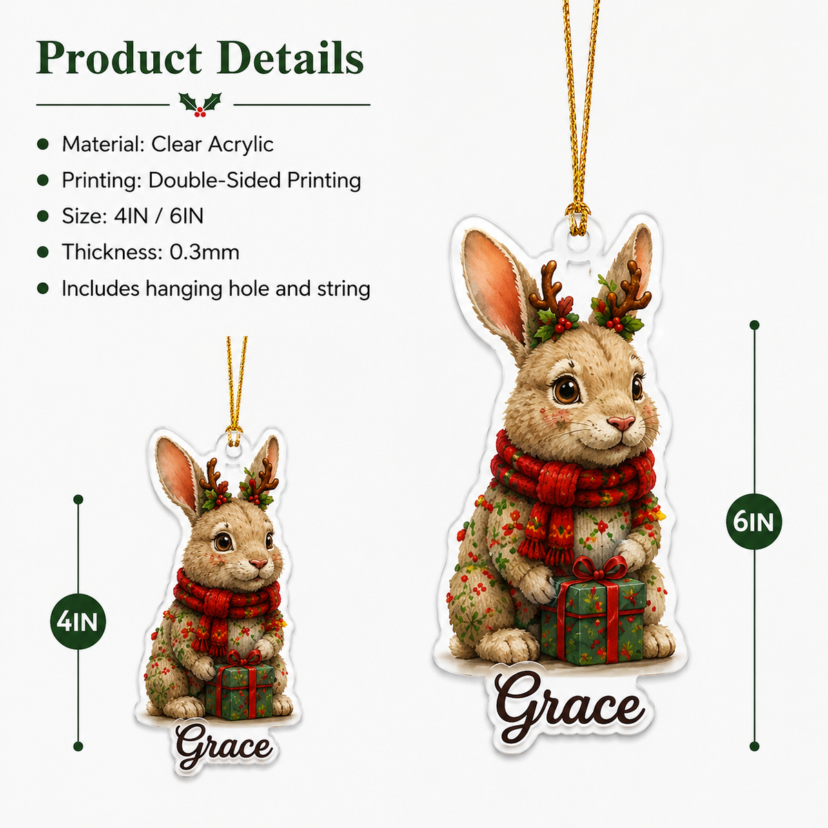 Christmas Animal Rabbit