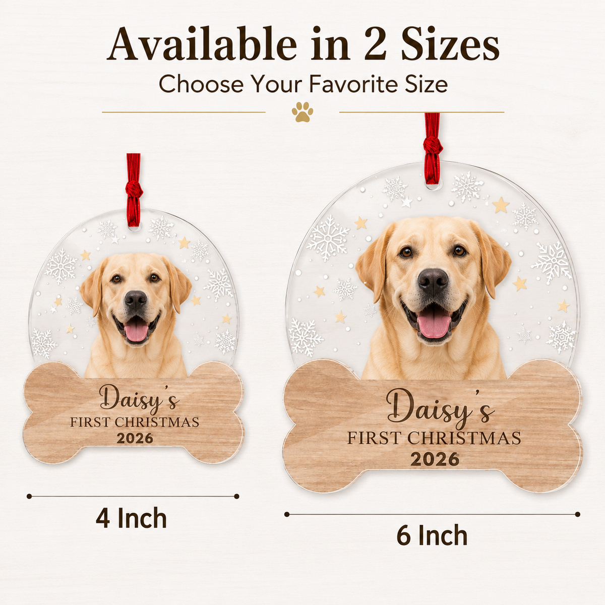 Custom Photo Dog Christmas Style 12