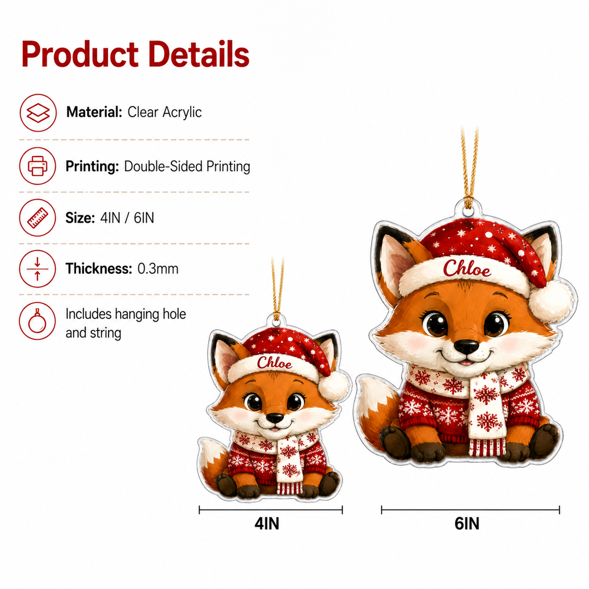 Animal Noel Fox