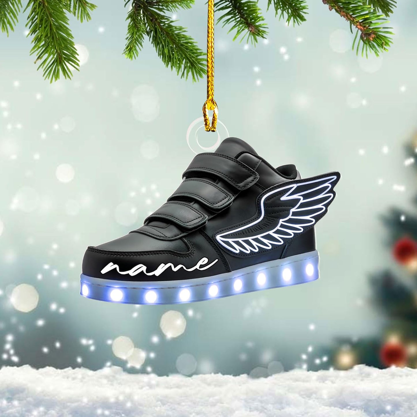 Personalized Marathon Ornament – Custom Name Acrylic Running Christmas Decoration, Runner Gift, Race Medal Keepsake TM3