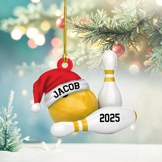 Custom Bowling Tools Ornament - Bowling Ornament Bowling3