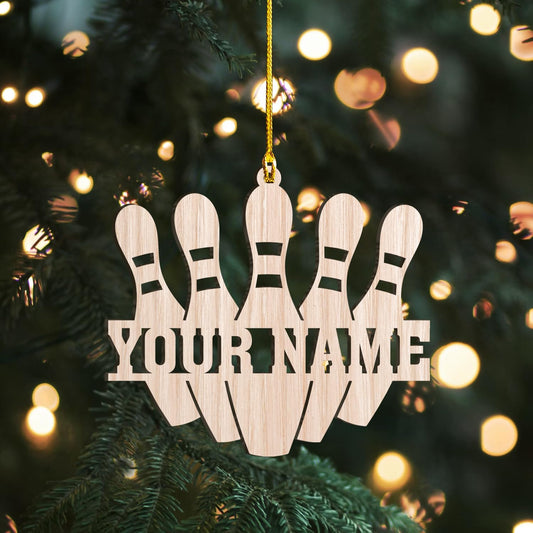 Custom Bowling Tools Ornament - Bowling Ornament Bowl Bl14