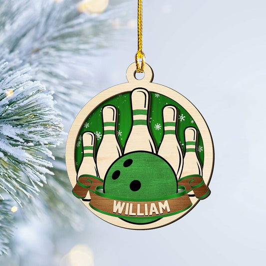 Custom Bowling Tools Ornament - Bowling Ornament Bowling7