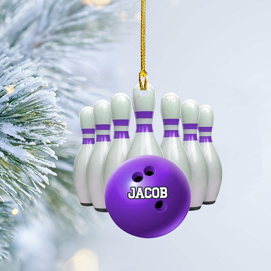 Custom Bowling Tools Ornament - Bowling Ornament Bowling2