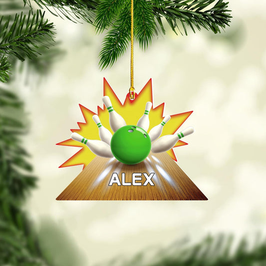 Custom Bowling Tools Ornament - Bowling Ornament Bowl Bl11