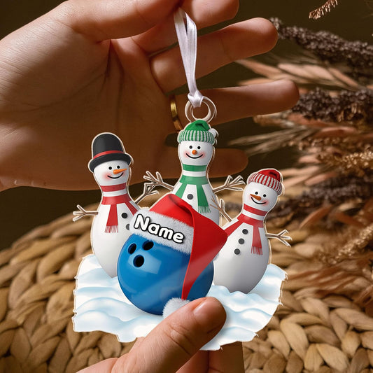 Custom Bowling Tools Ornament - Bowling Ornament Bowl 5