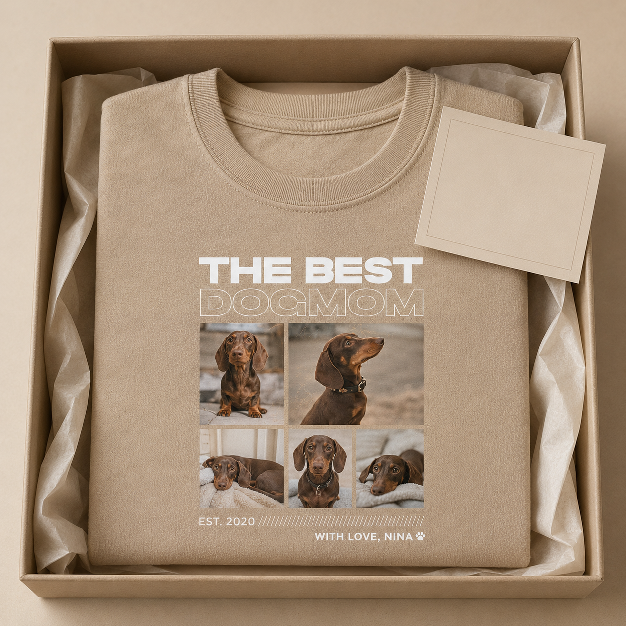 Custom Photo Dog Unisex Wash T-Shirt, Personalized Pet Lover Gift | Gift For Dog Lovers