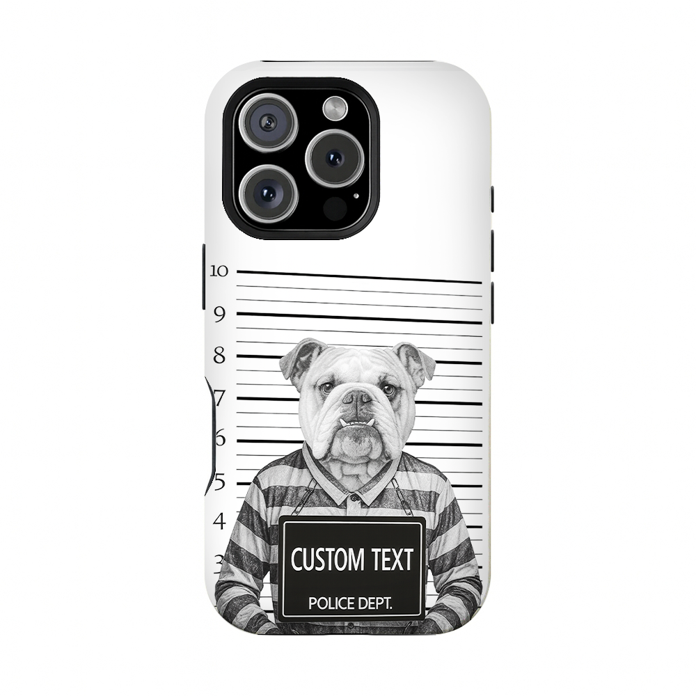 Custom Photo Dog Wanted By Pawlice Phone Case _ Gifts For Dog Lovers