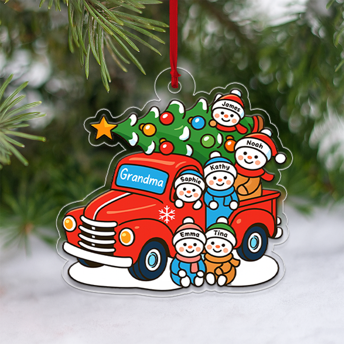 Custom Family Ornament2