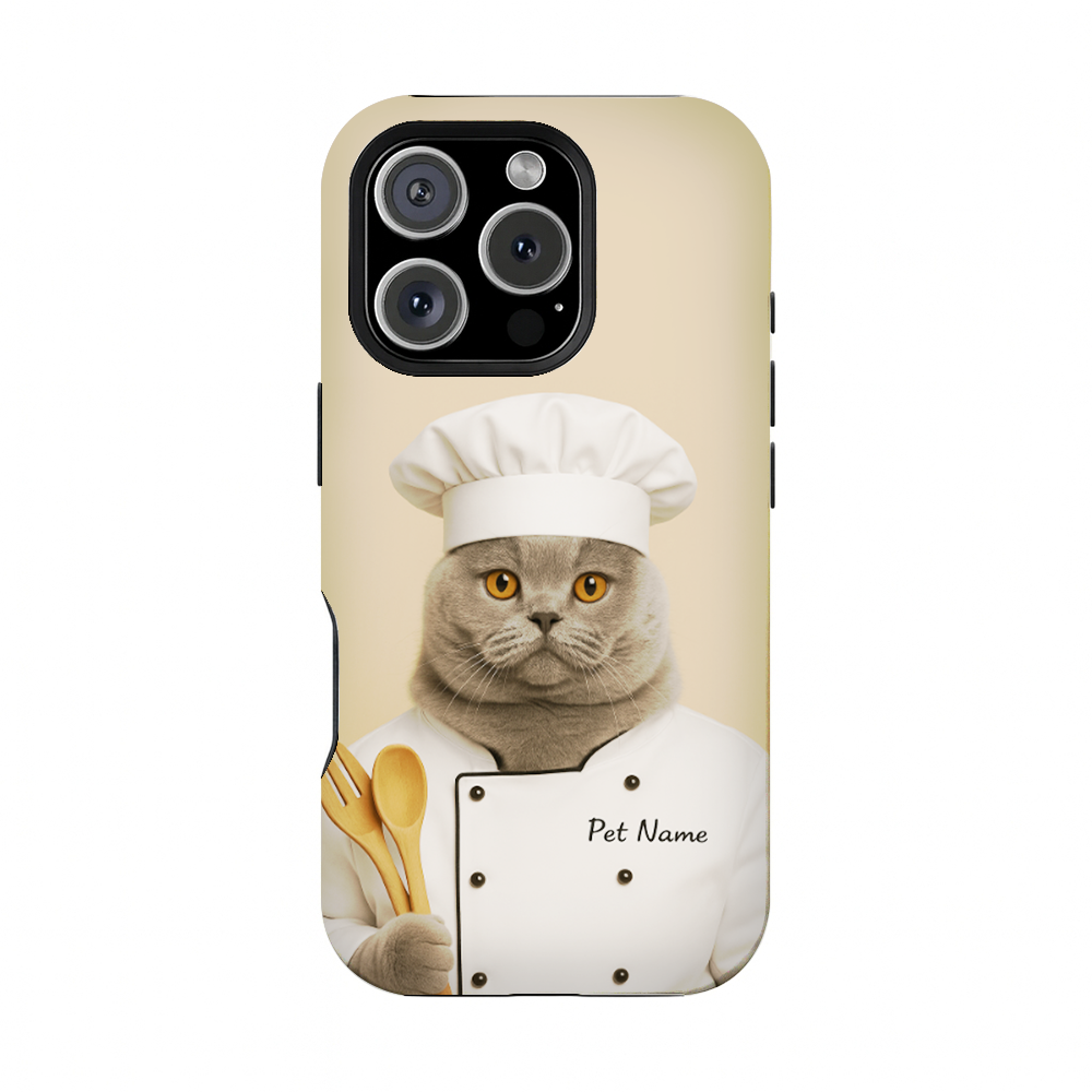 Custom Photo Cat Chef For Cat Lover