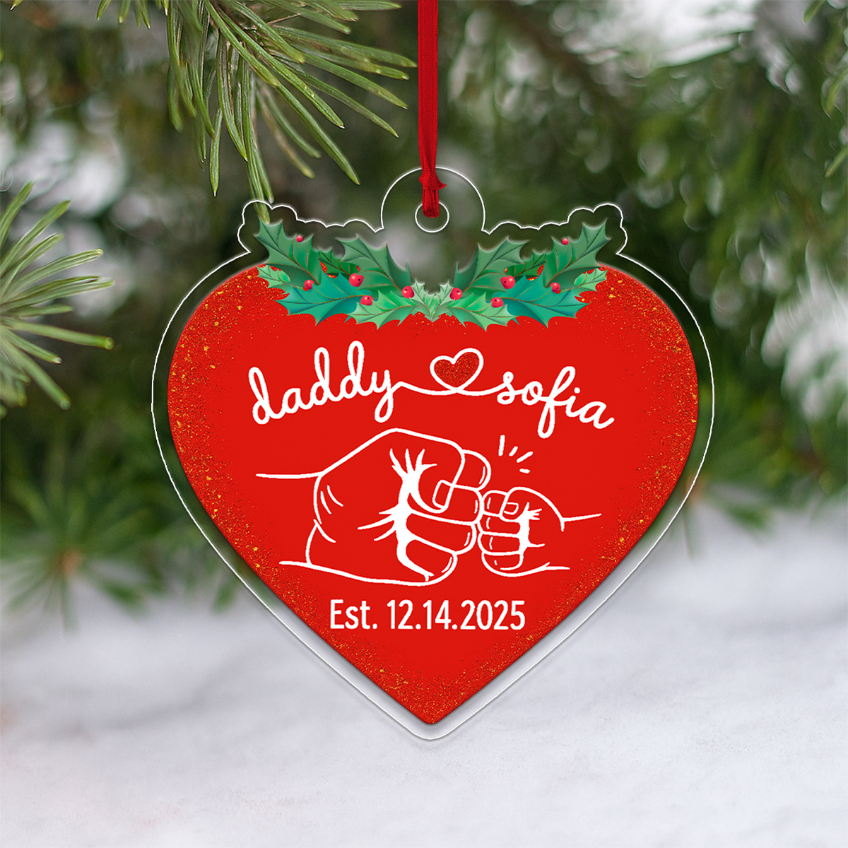 Custom Name Daddy Xmas