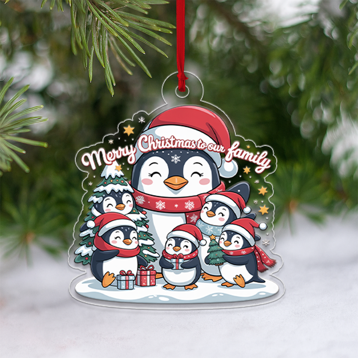 Personalized Custom Ornament - Gift For Family And Collectors