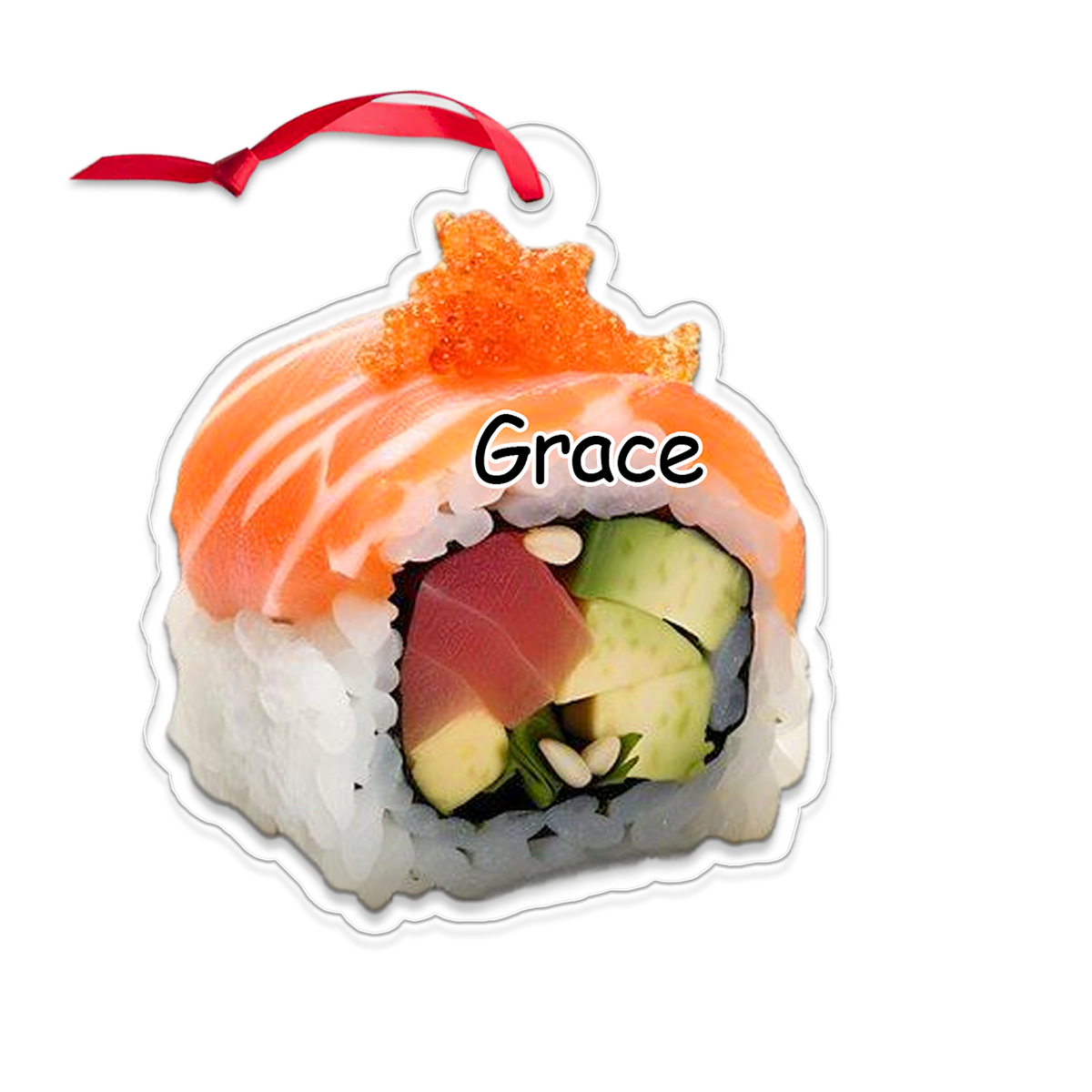 Custom Name Sushi Christmas 3