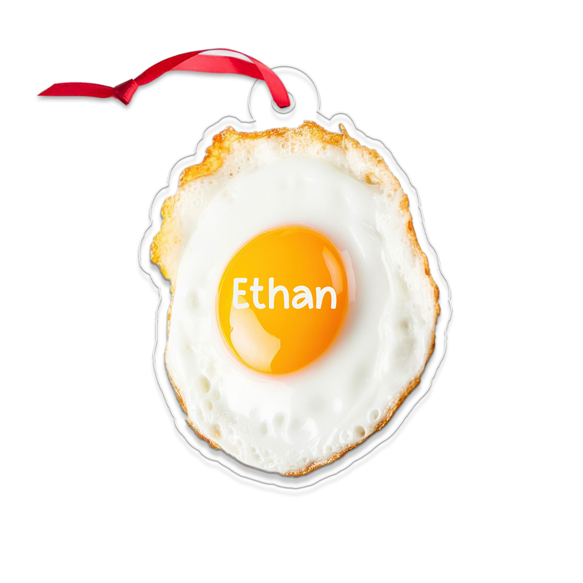 Custom Name Fried Egg