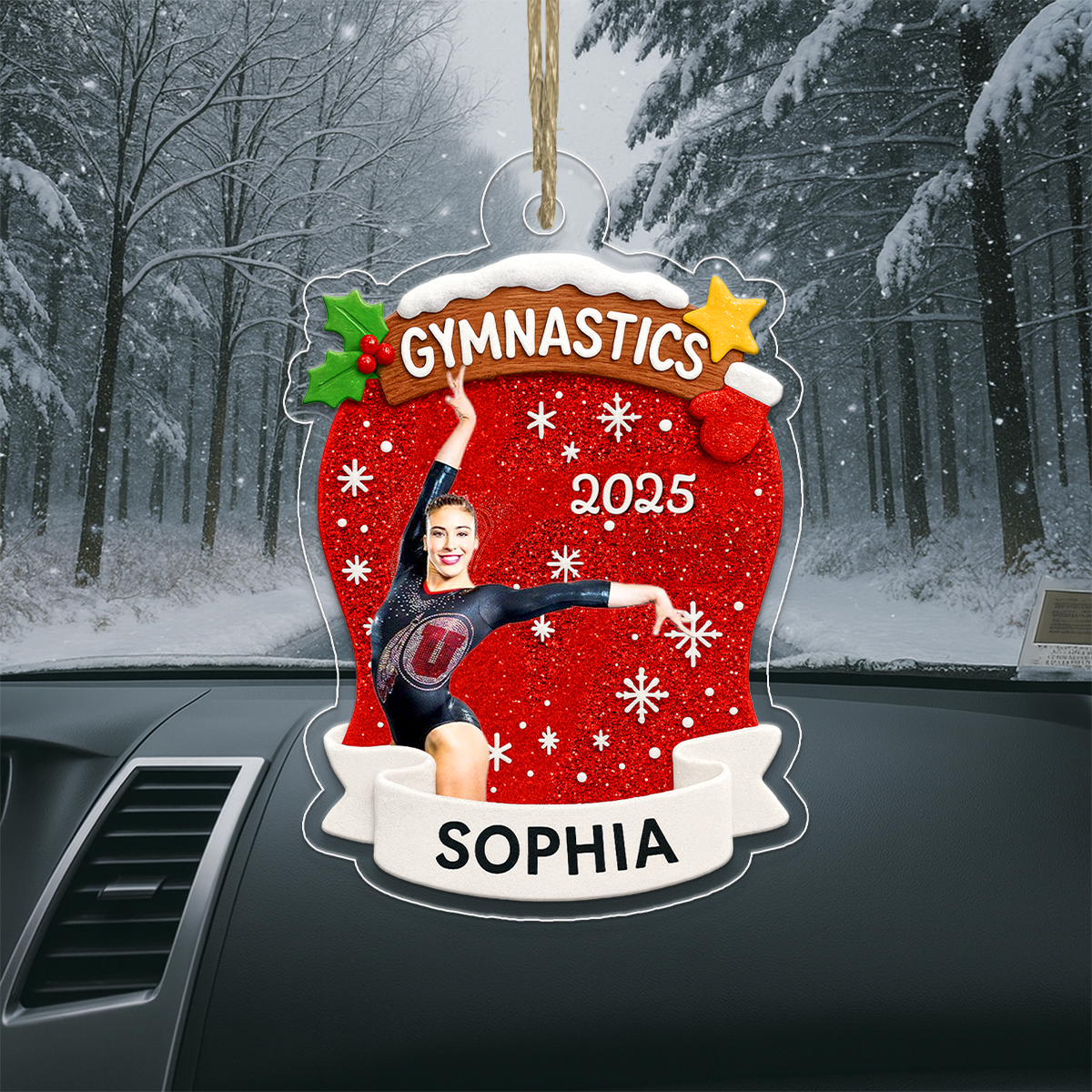 Custom Photo Gymastics Girl