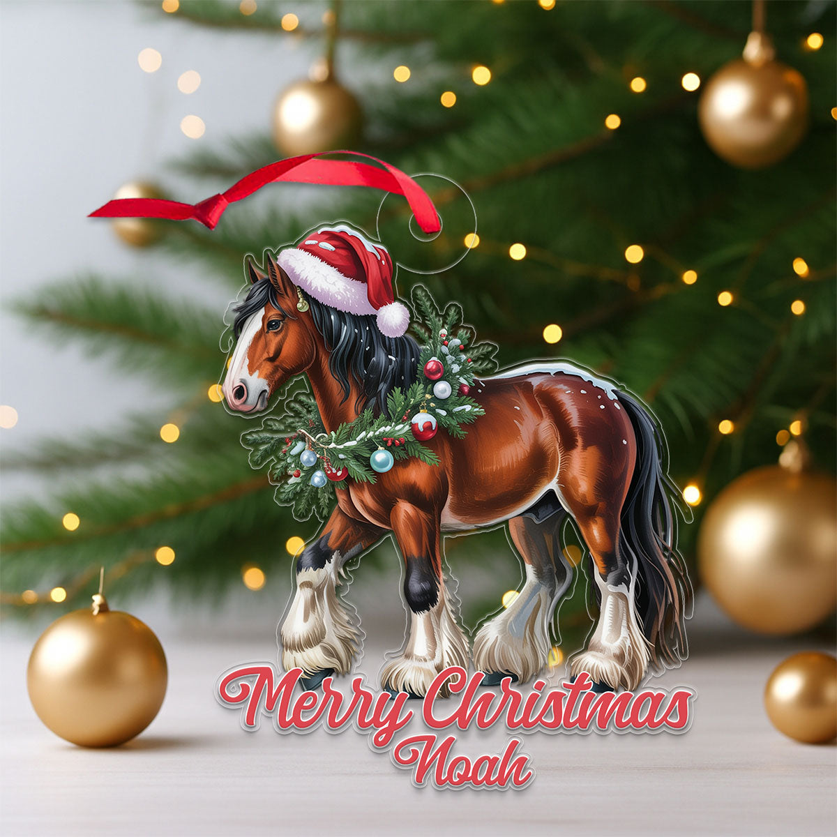 Custom Name Horse For Farmer, Cowboy