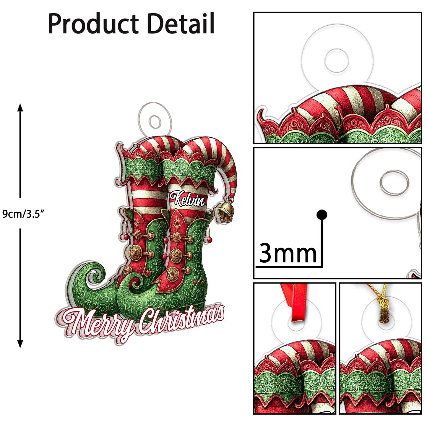 Custom Name Cowboy Xmas