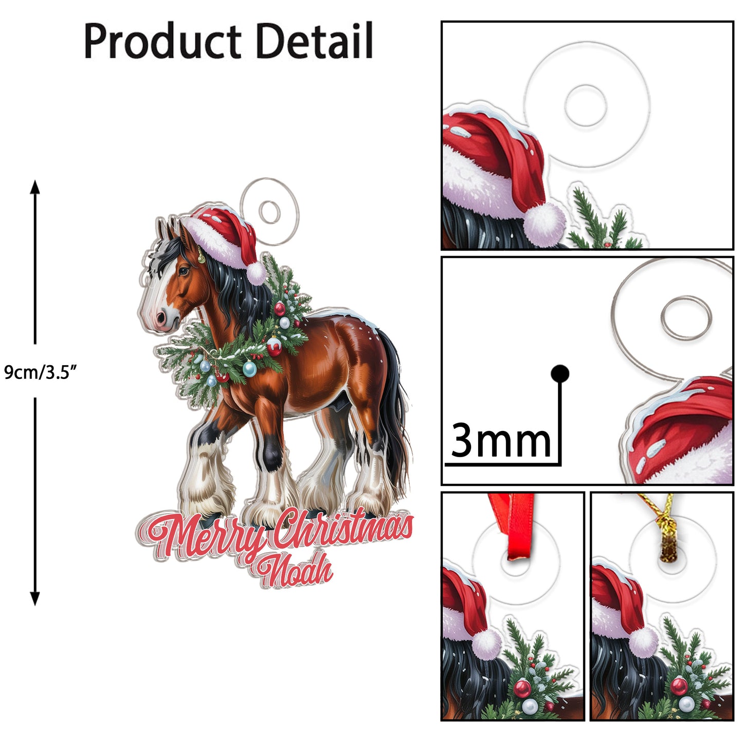 Custom Name Horse For Farmer, Cowboy