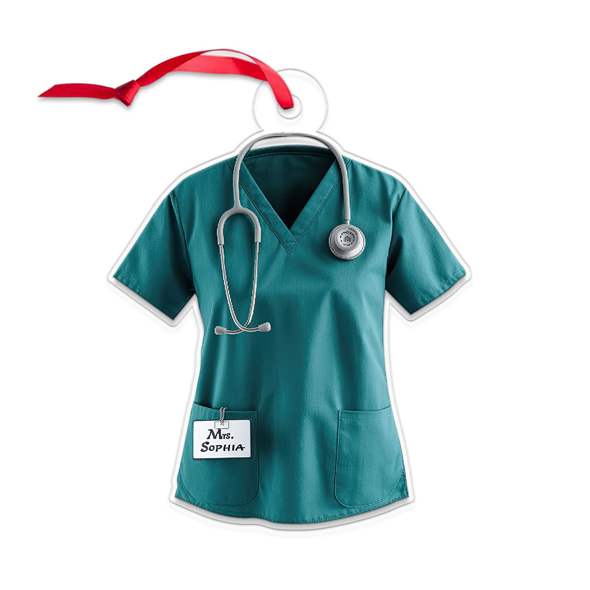 Custom Name Nurse Christmas, Custom Healthcare Workers