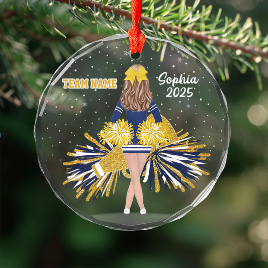 Custom Name Cheerleader Team Name For Girl