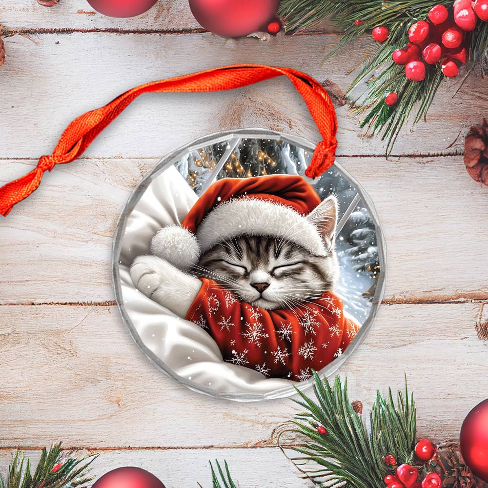 Siamese cat Sleeping In Bed Design 2