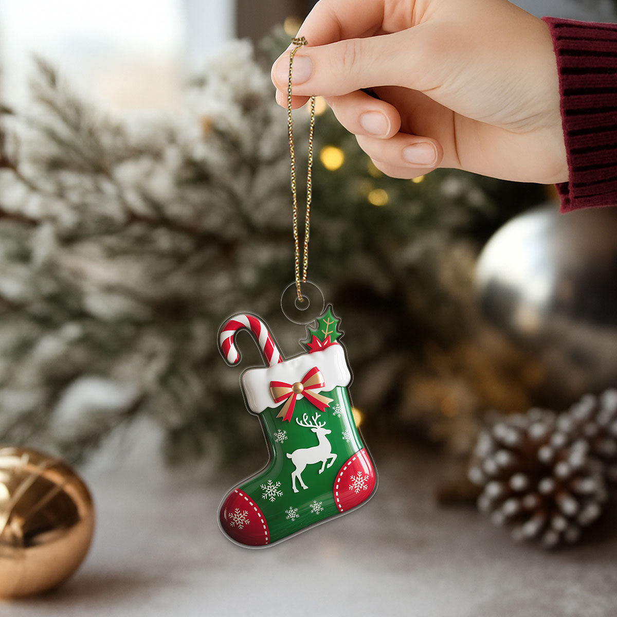 Personalized Christmas Window Decorations